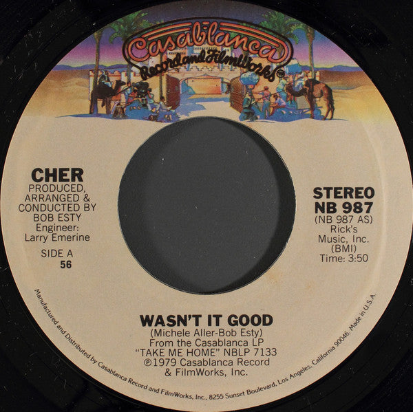 Cher - Wasn't It Good (7", Single)