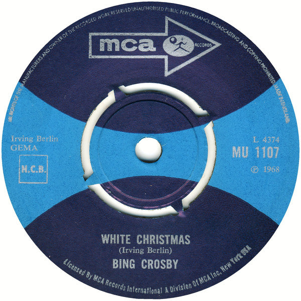 Bing Crosby - White Christmas / The First Snowfall (7", Single)