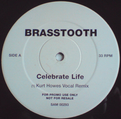 Brasstooth - Celebrate Life (12", Promo)