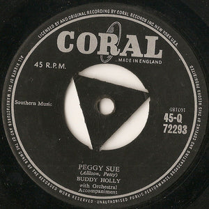 Buddy Holly - Peggy Sue (7", Single)