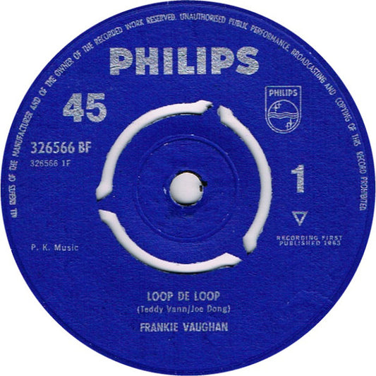 Frankie Vaughan - Loop De Loop (7", Single)