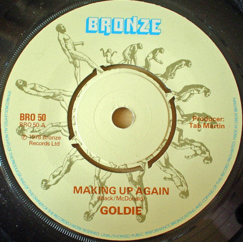 Goldie (7) - Making Up Again (7", Single)