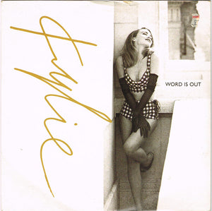 Kylie Minogue - Word Is Out (7", Single)