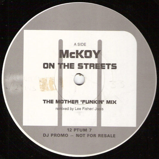 McKoy - On The Streets (12", Promo)