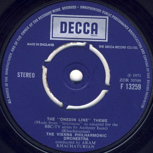 The Vienna Philharmonic Orchestra* - The "Onedin Line" Theme (7")