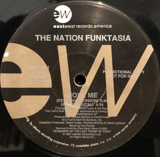 The Nation Funktasia - Move Me (12", Promo)