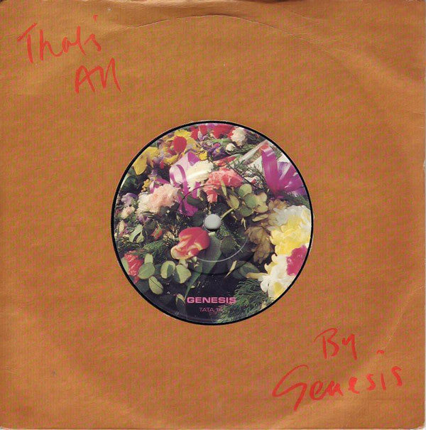 Genesis - That's All (7", Single, Pap)