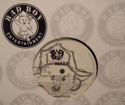 Mase Feat. Total - Stay Out Of My Way (12", Promo)