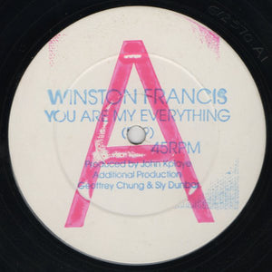 Winston Francis - You Are My Everything (12", W/Lbl)