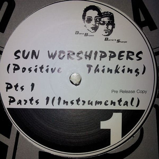 Diana Brown & Barrie K Sharpe - Sun Worshippers (12", Promo)