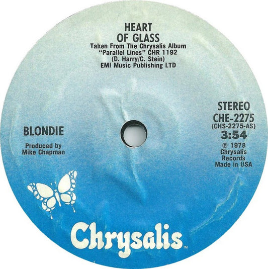 Blondie - Heart Of Glass (7", Single, Styrene)