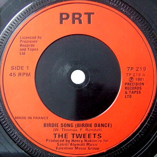 The Tweets - Birdie Song (Birdie Dance) (7", Single)