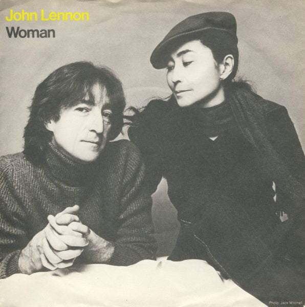 John Lennon - Woman (7", Single, Yel)