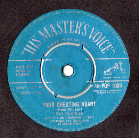 Ray Charles - Your Cheating Heart (7")