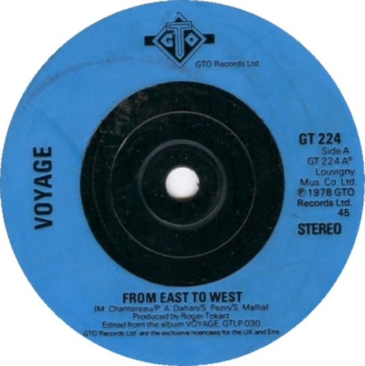 Voyage - From East To West (7", Single, Inj)