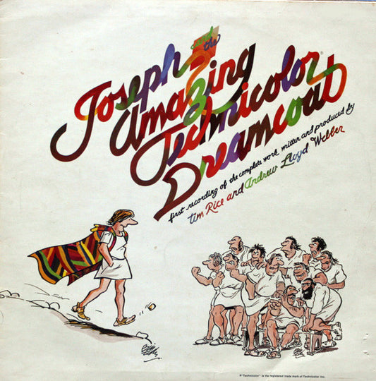 Tim Rice And Andrew Lloyd Webber* - Joseph And The Amazing Technicolor Dreamcoat (LP, Album)