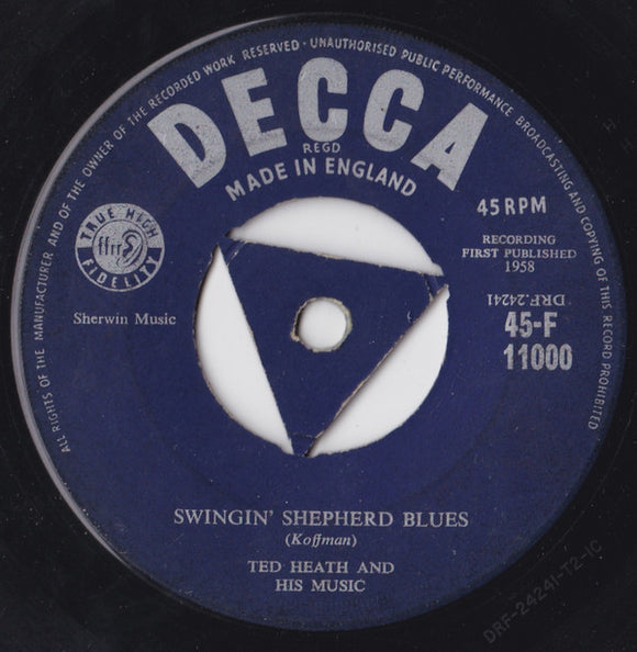 Ted Heath And His Music - Swingin' Shepherd Blues (7