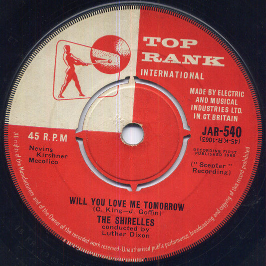 The Shirelles - Will You Love Me Tomorrow / Boys (7", Single)