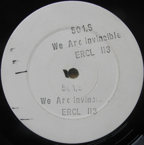 501's - We Are Invincible (12", W/Lbl)