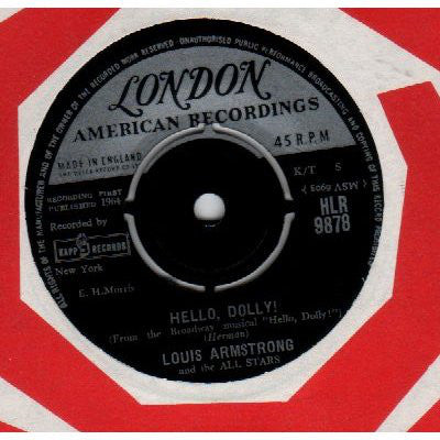 Louis Armstrong And The All Stars* - Hello, Dolly! (7")