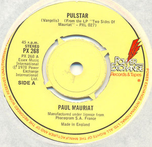 Paul Mauriat - Pulstar (7", Single)