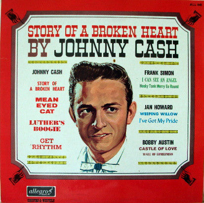 Johnny Cash - Story Of A Broken Heart (LP, Comp)