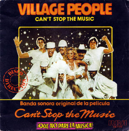 Village People - Can't Stop The Music  = Que No Pare La Música (7", Single)