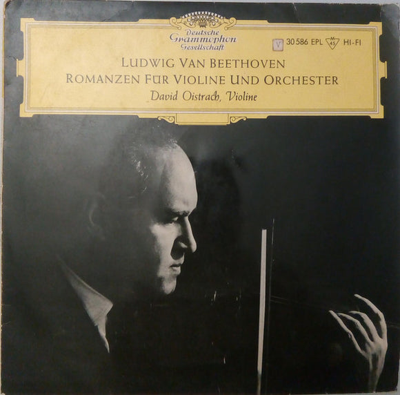 Ludwig Van Beethoven - David Oistrach - Romanzen Für Violine Und Orchester (7