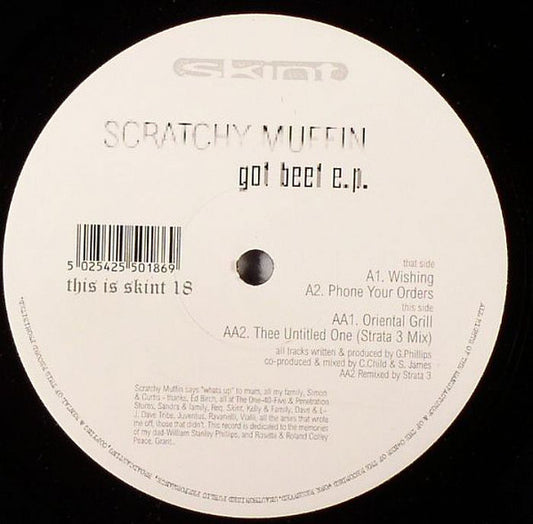 Scratchy Muffin - Got Beef E.P. (12")