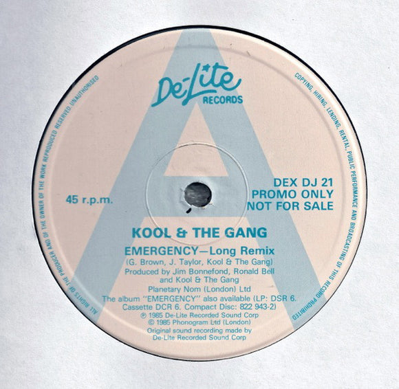 Kool & The Gang - Emergency (12