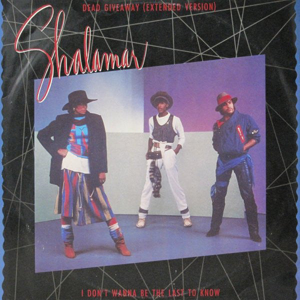 Shalamar - Dead Giveaway (12", Single)