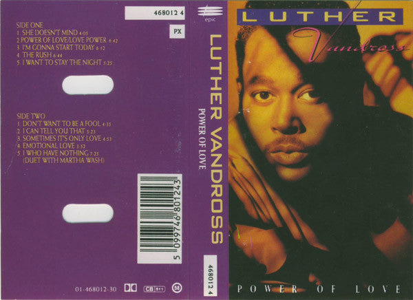 Luther Vandross - Power Of Love (Cass, Album)