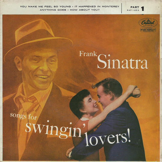 Frank Sinatra - Songs For Swingin' Lovers (Part 1) (7", EP)