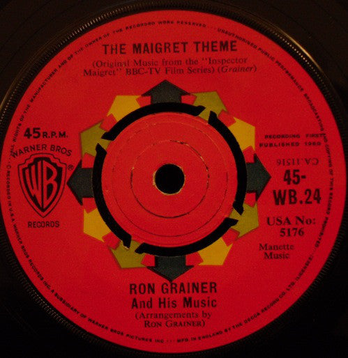 Ron Grainer And His Music* - The Maigret Theme (7")