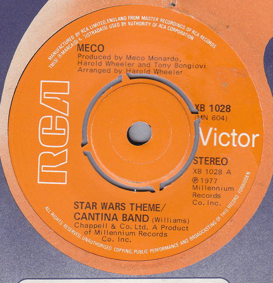 Meco* - Star Wars Theme (7", Single, Kno)