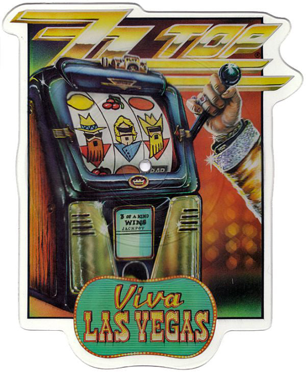 ZZ Top - Viva Las Vegas (7", Shape, Pic)