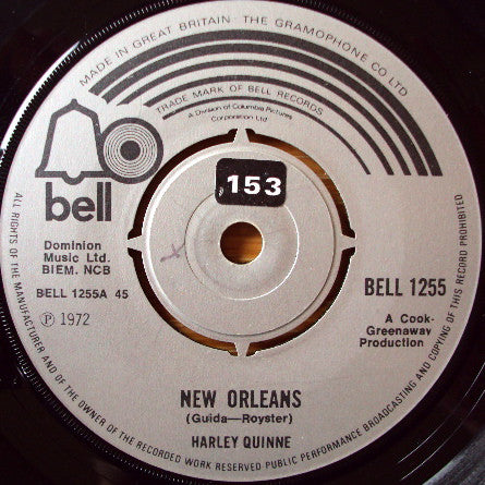 Harley Quinne - New Orleans (7", Single)