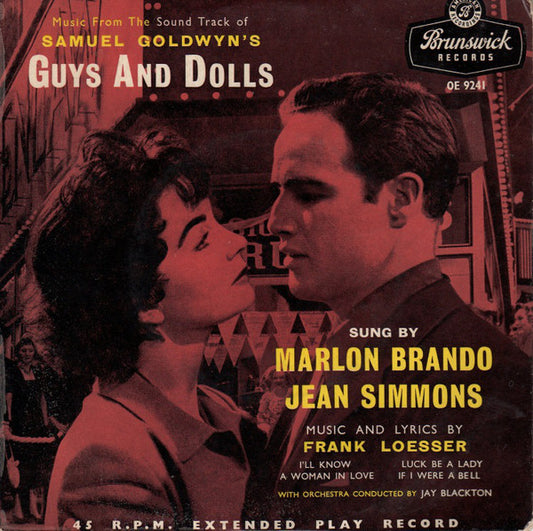 Marlon Brando / Jean Simmons (2) - Samuel Goldwyn's Guys And Dolls (7", EP)