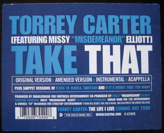 Torrey Carter - Take That (12", Maxi)