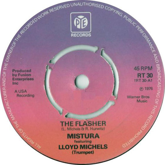 Mistura (2) Featuring Lloyd Michels - The Flasher (7", Single)