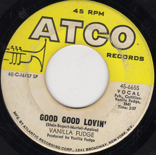 Vanilla Fudge - Good Good Lovin' / Shotgun (7", Single)