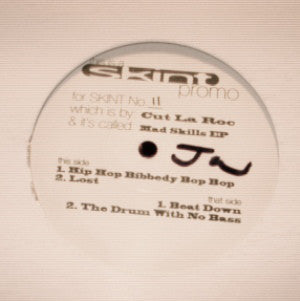 Cut La Roc - Mad Skills EP (12", EP, Promo)