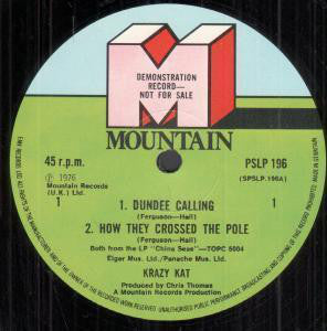 Krazy Kat - Dundee Calling (12", Promo)