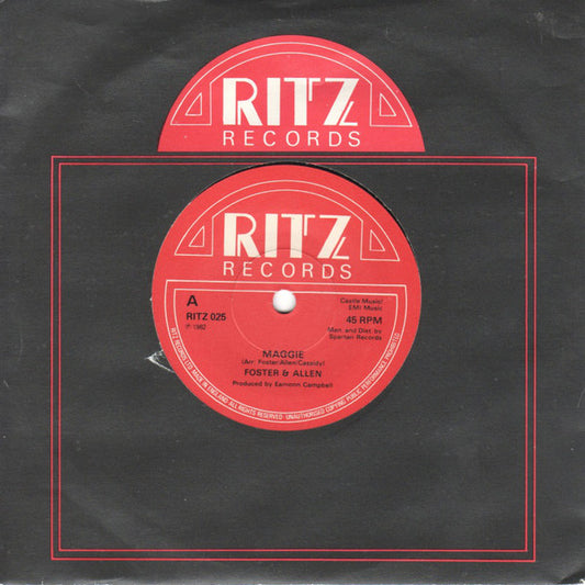 Foster & Allen - Maggie (7", Single)