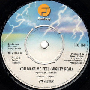 Sylvester - You Make Me Feel (Mighty Real) (7", Single)