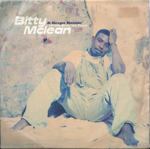 Bitty Mclean - It Keeps Rainin' (Tears From My Eyes) (7", Single, Sil)