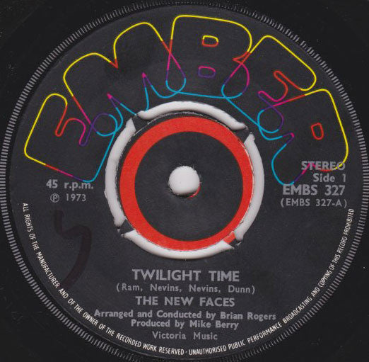 The New Faces - Twilight Time (7", Single)