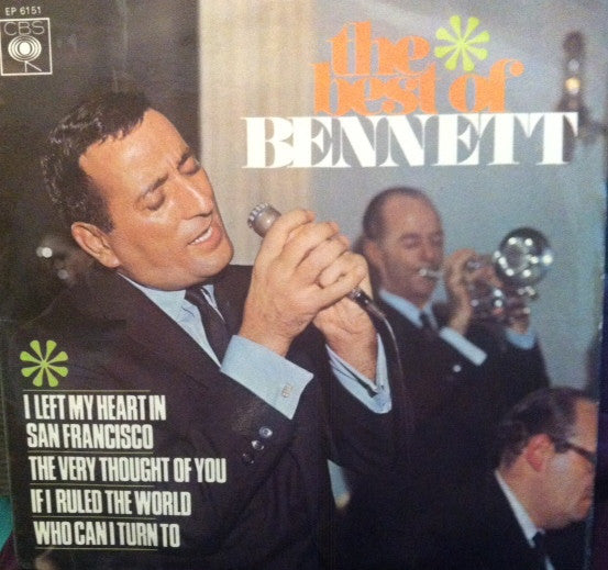 Tony Bennett - The Best Of Bennett (7", EP)