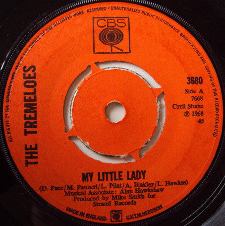 The Tremeloes - My Little Lady (7", Single)