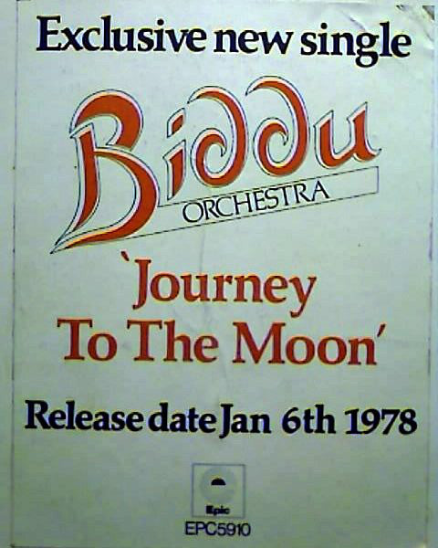 Biddu Orchestra - Journey To The Moon (12", W/Lbl)